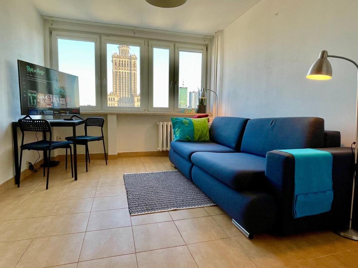 Super Apartament Palace 2X Metro Fast Wifi 500 Mbs Netflix Appletv Smarttv Panorama Miasta Varsovia Exterior foto